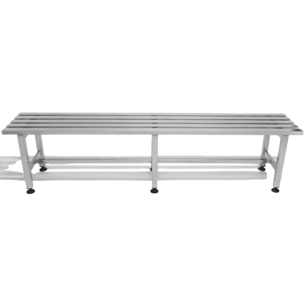 X7019-slatted-bench-stainless-steel-front