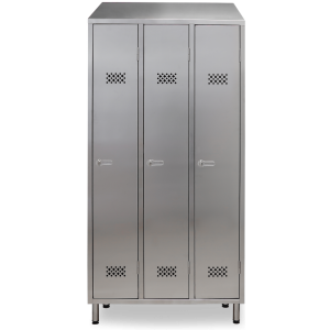 facilitas-companies-stainless-steel-cabinets-modena-X1ED3-X1E3-triple-1-door-front