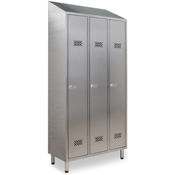 facilitas-companies-stainless-steel-cabinets-modena-X1ED3-X1E3-triple-1-door-side