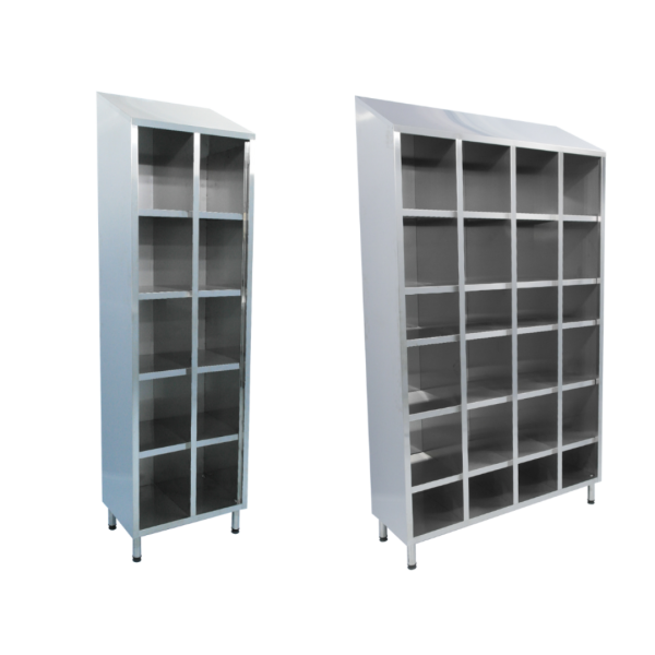facilitas-srl-stainless-steel-pigeon-hole-lockers-open-compartments-production-company-modena-emilia