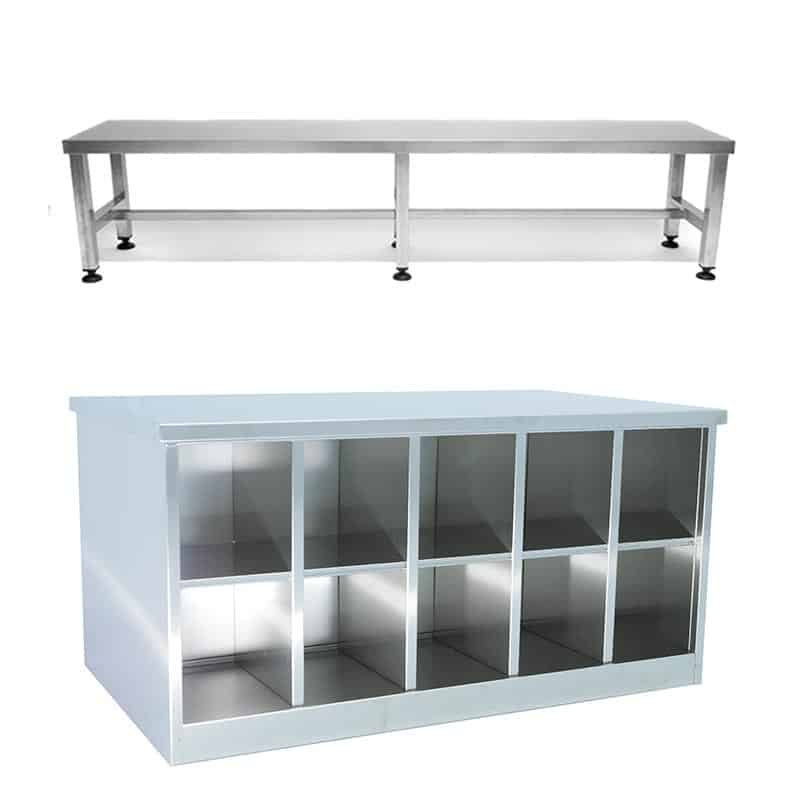 mobili-scaffali-e-panchine-inox